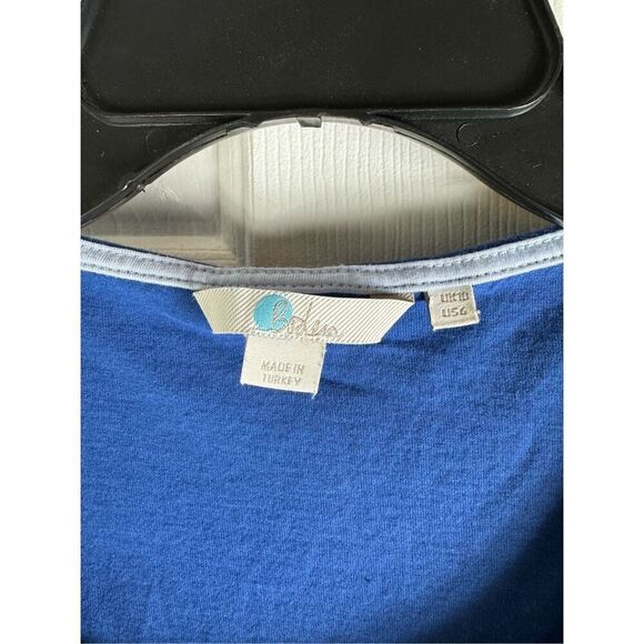 Boden Womens Blue Blouse Size 6 - Picture 2 of 4